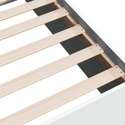 Struttura letto a pavimento Bianco 80 x 200 cm | homemem39