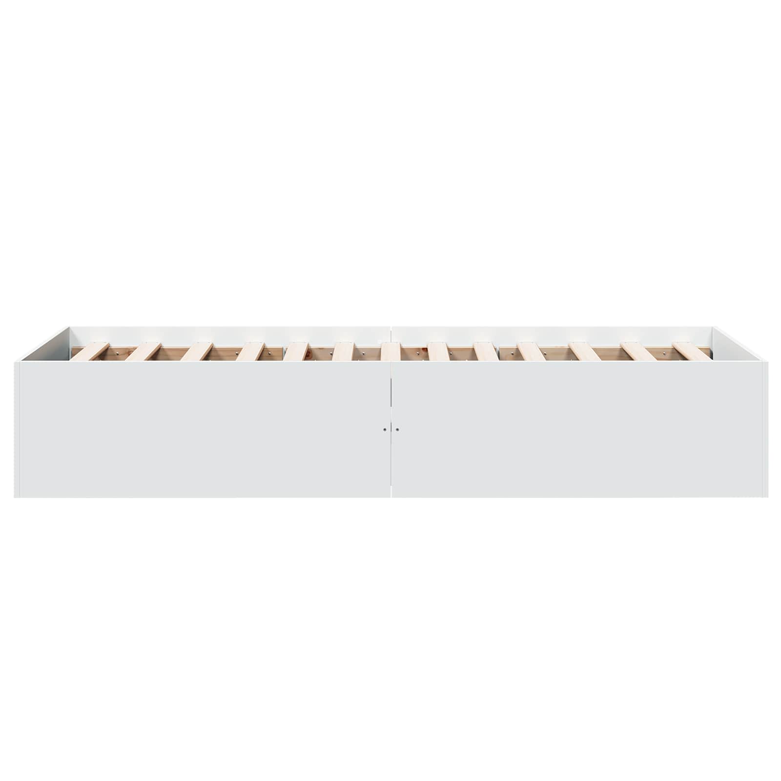 Struttura letto a pavimento Bianco 80 x 200 cm | homemem39