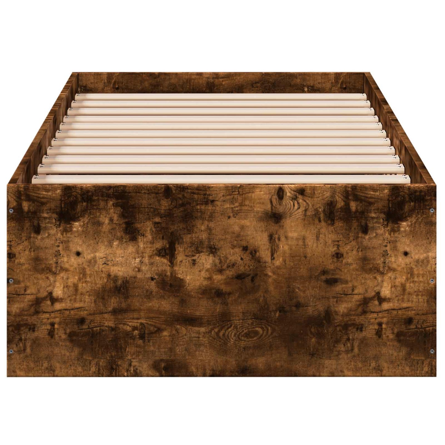 Struttura letto a pavimento Rovere Fumo 80 x 200 cm | homemem39