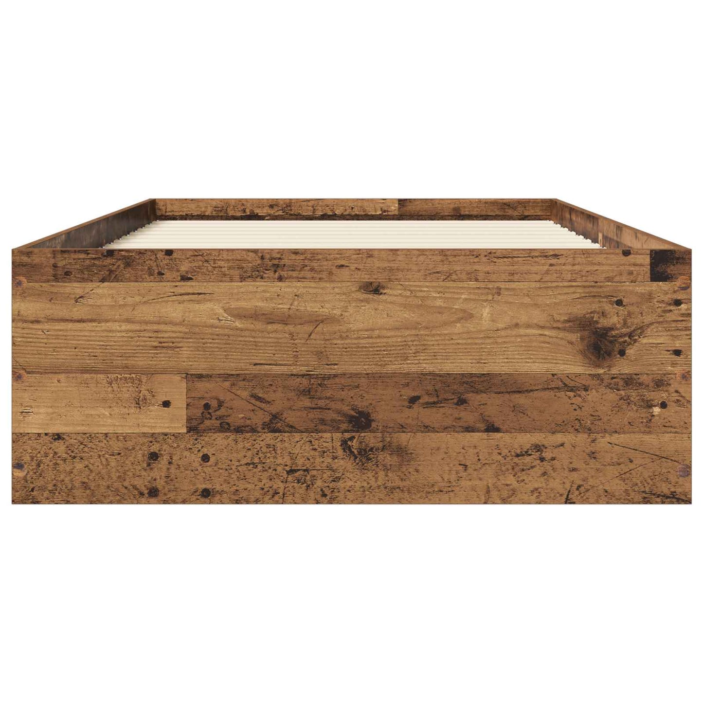 Struttura letto a pavimento Legno antico 80 x 200 cm | homemem39