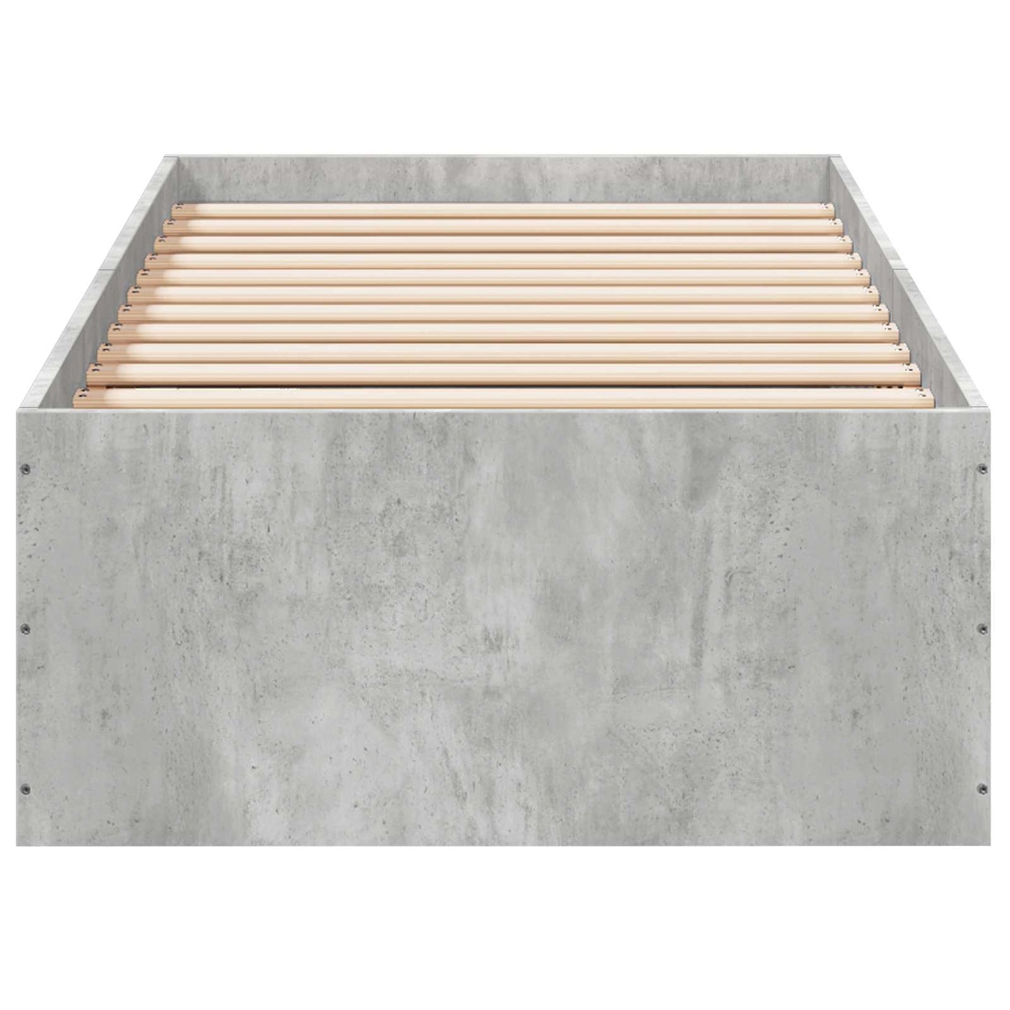 Struttura letto a pavimento Grigio Cemento 80 x 200 cm | homemem39