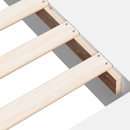 Telaio del letto con storage con lo scaffale Bianco 80 x 200 cm | homemem39
