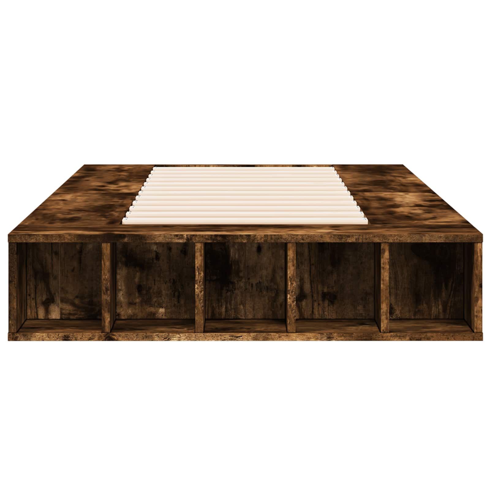 Telaio del letto con storage Rovere Fumo 80 x 200 cm | homemem39