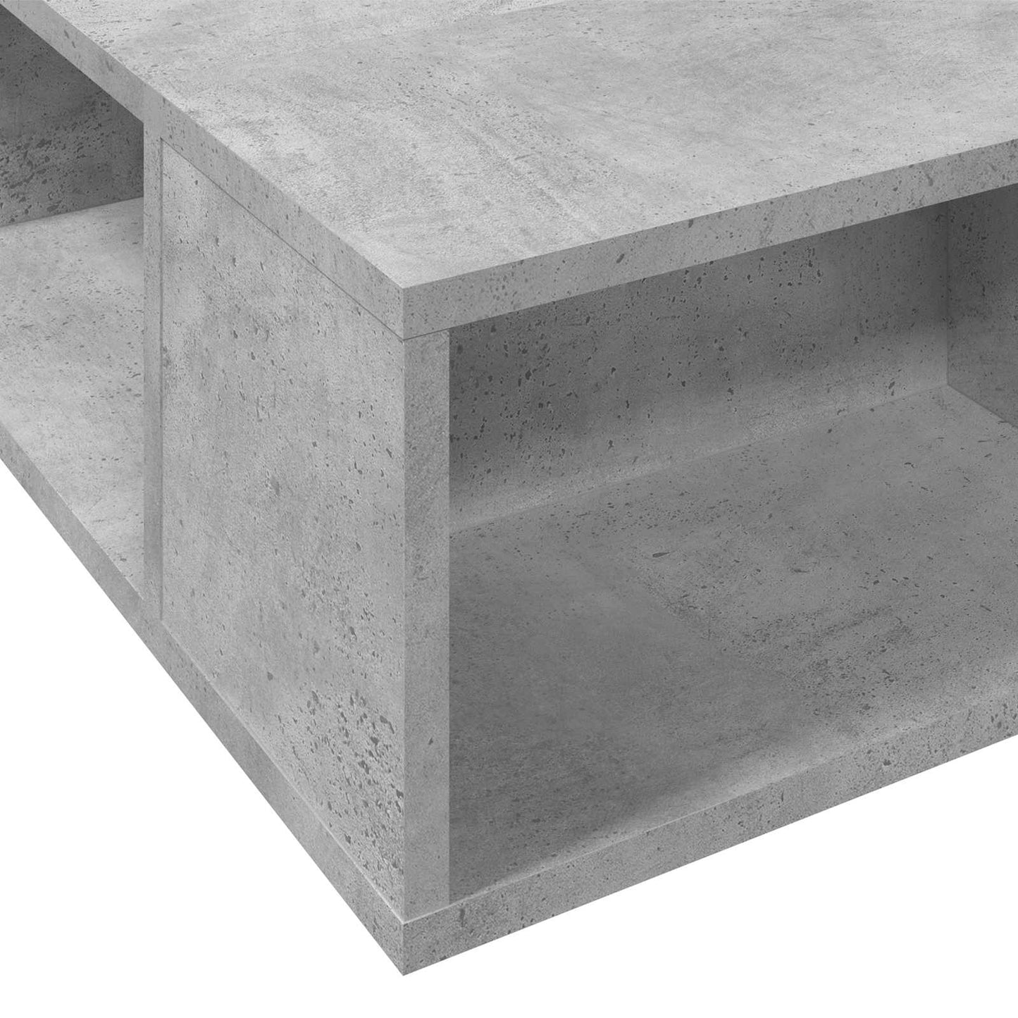 Telaio del letto con storage Grigio Cemento 80 x 200 cm | homemem39