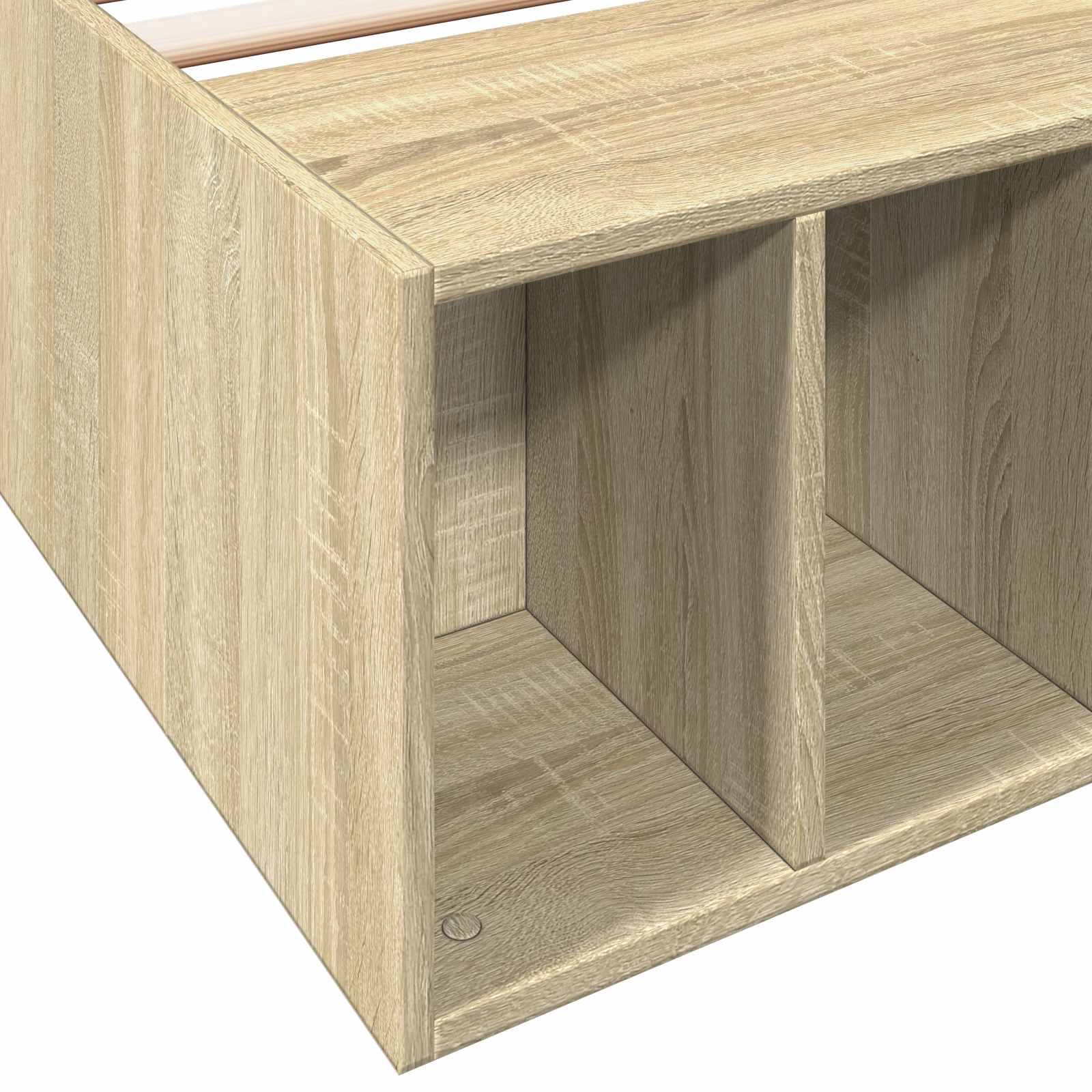 Telaio del letto con storage Rovere Sonoma 80 x 200 cm | homemem39