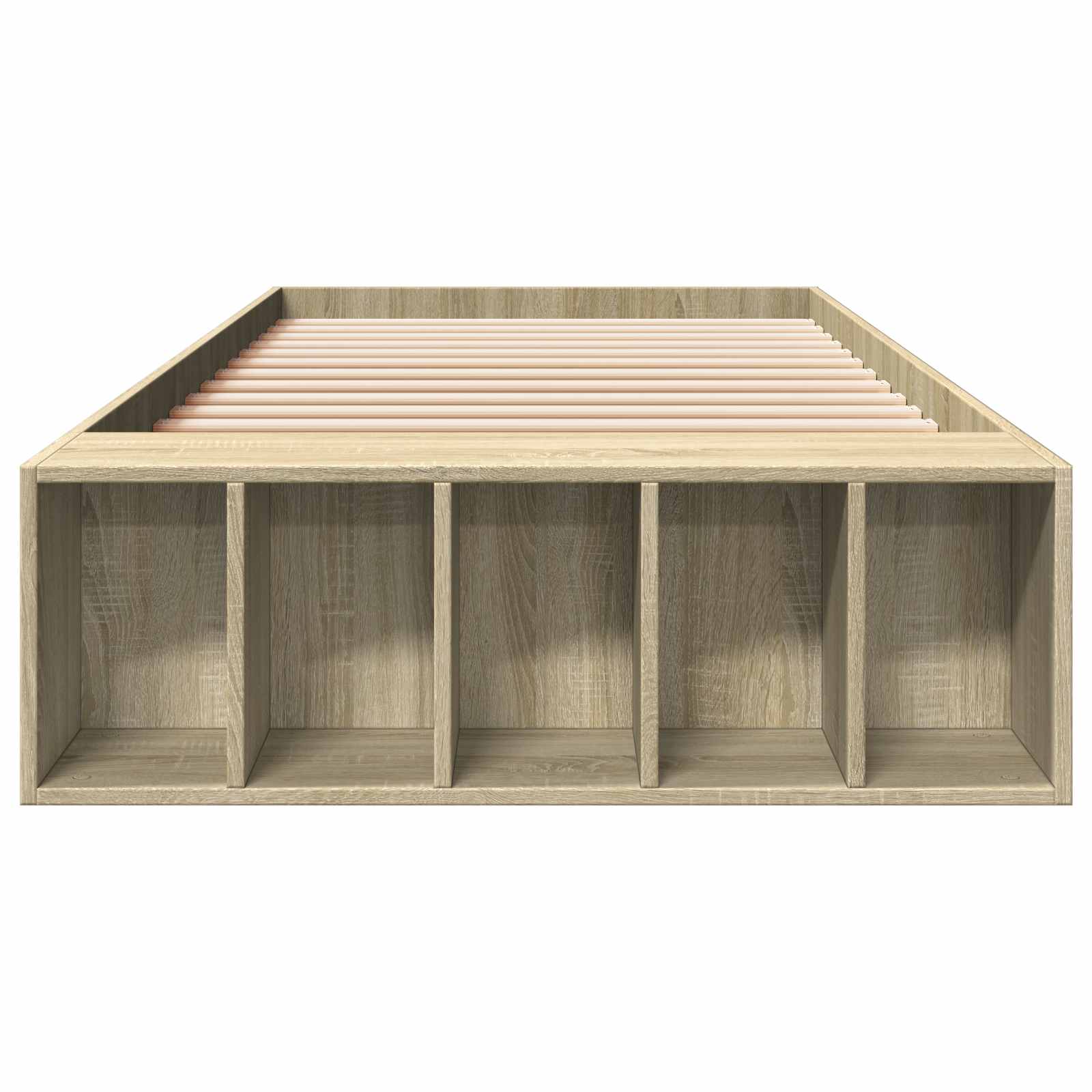 Telaio del letto con storage Rovere Sonoma 80 x 200 cm | homemem39