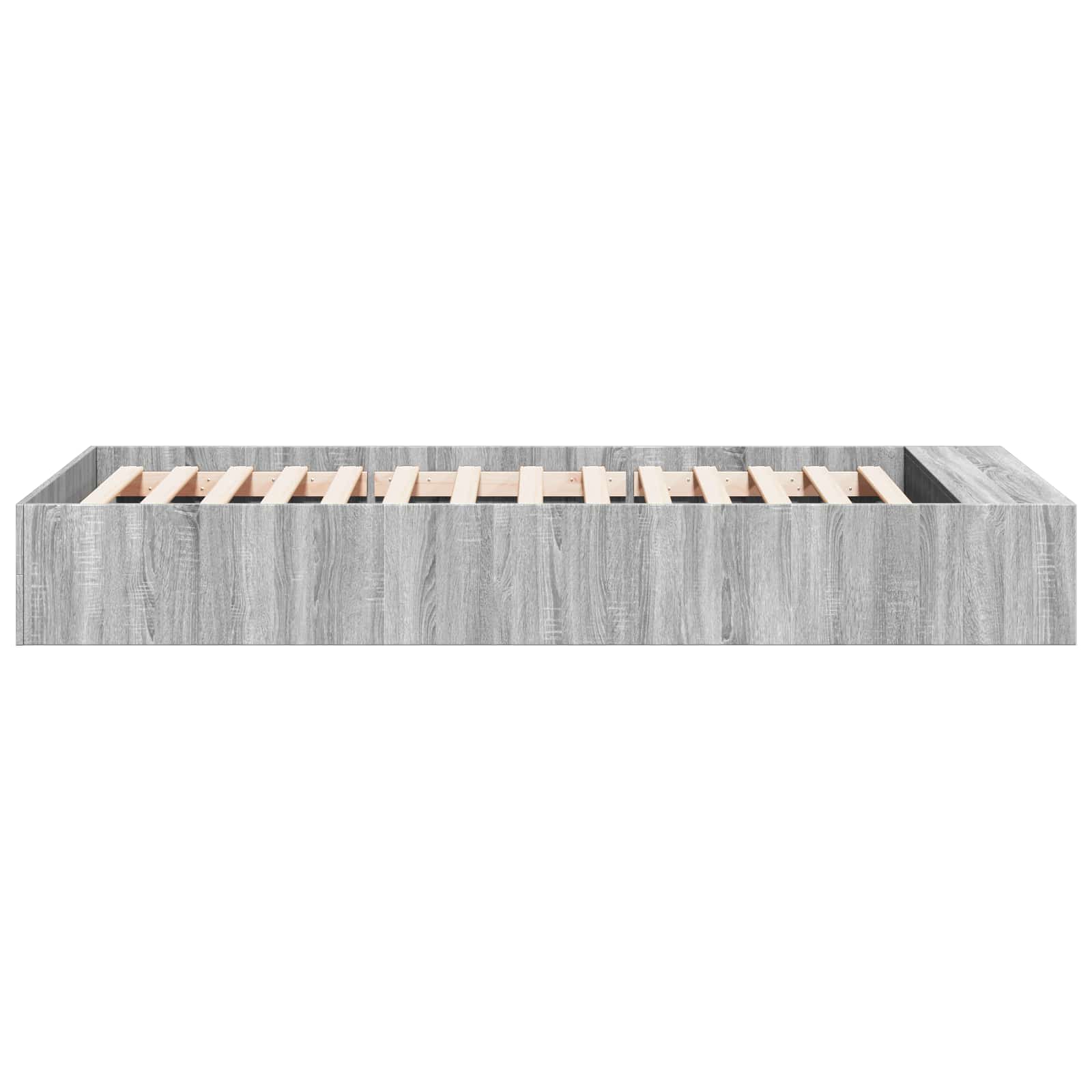 Telaio del letto con storage Sonoma grigio 80 x 200 cm | homemem39