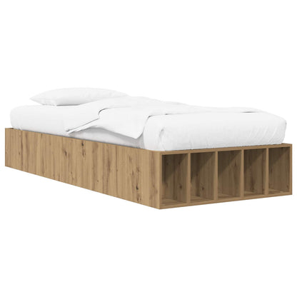Telaio del letto con storage Rovere Artigianale 80 x 200 cm | homemem39