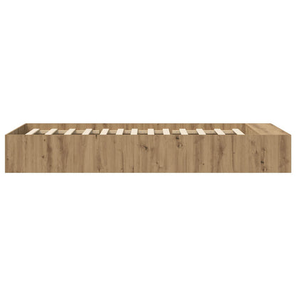 Telaio del letto con storage Rovere Artigianale 80 x 200 cm | homemem39