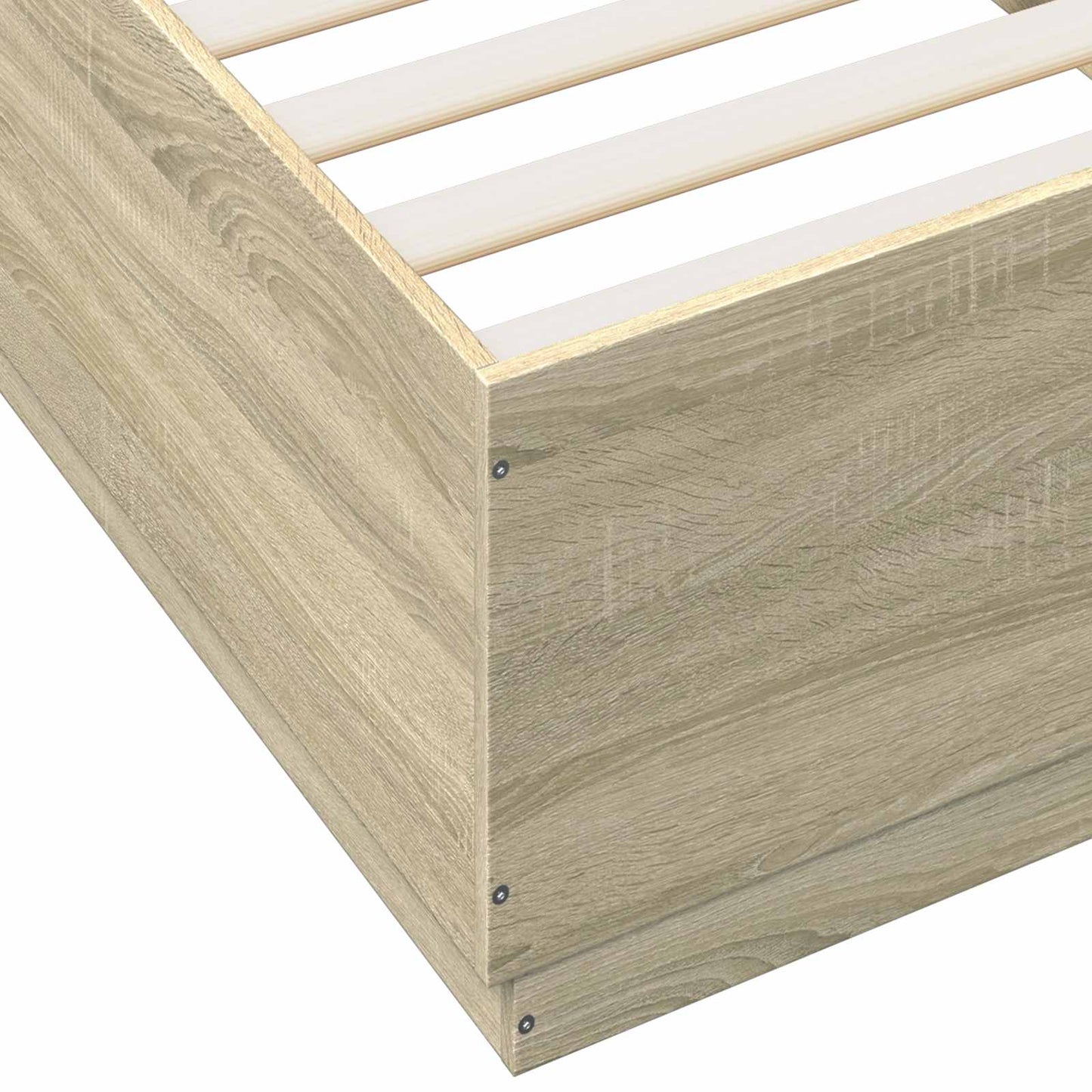Letto con LED Rovere Sonoma 80 x 200 cm Legno ingegnerizzato | homemem39