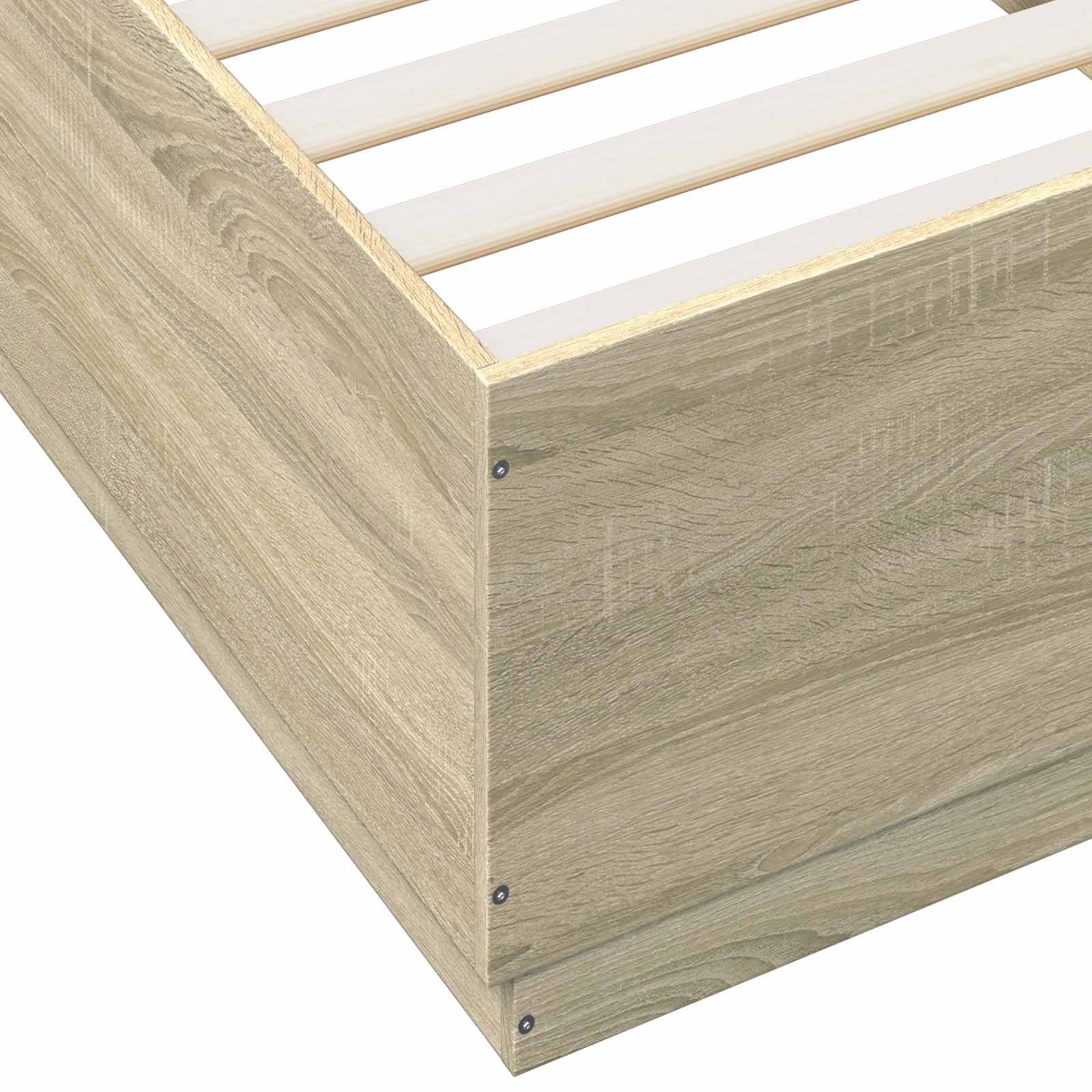 Letto con LED Rovere Sonoma 80 x 200 cm Legno ingegnerizzato | homemem39