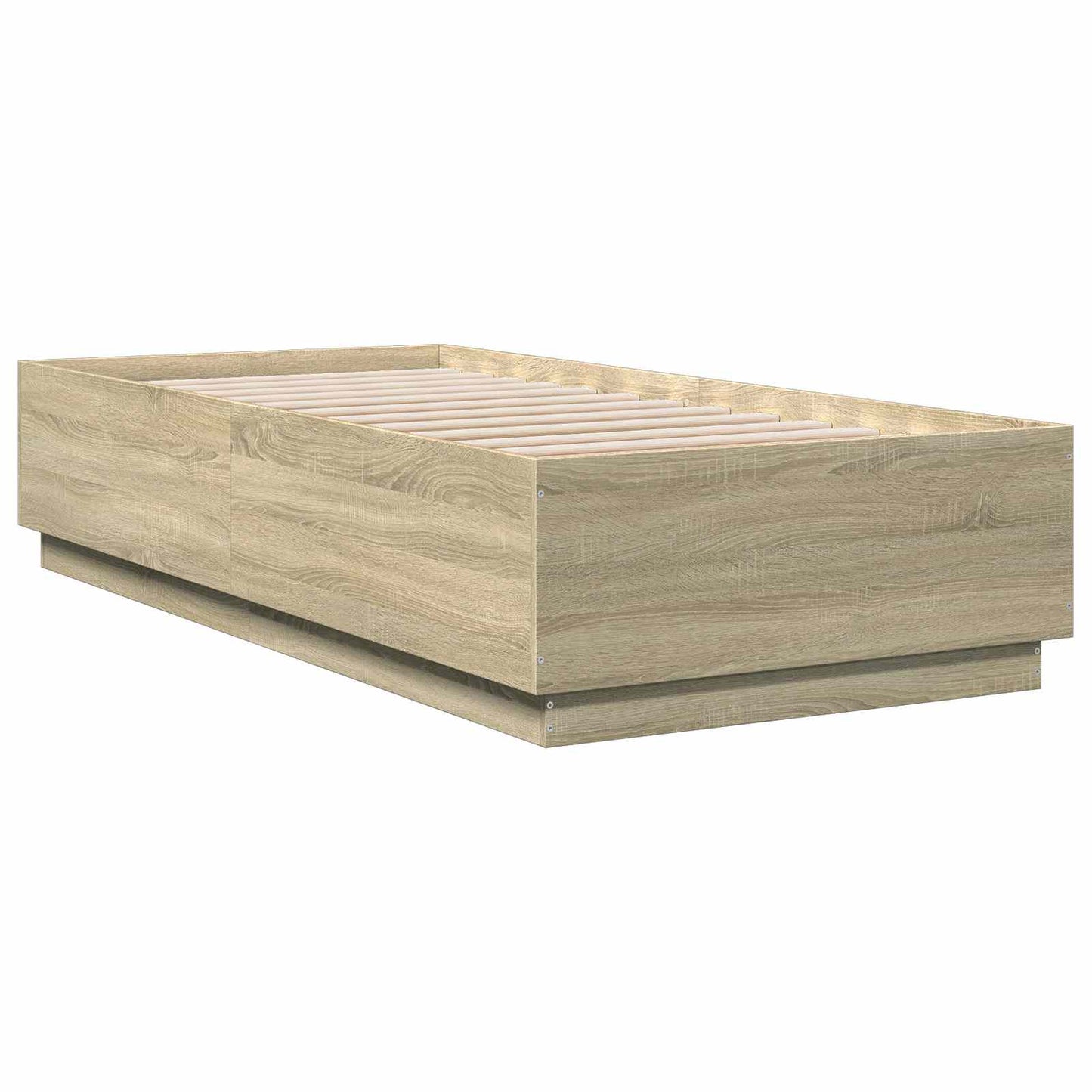 Letto con LED Rovere Sonoma 80 x 200 cm Legno ingegnerizzato | homemem39