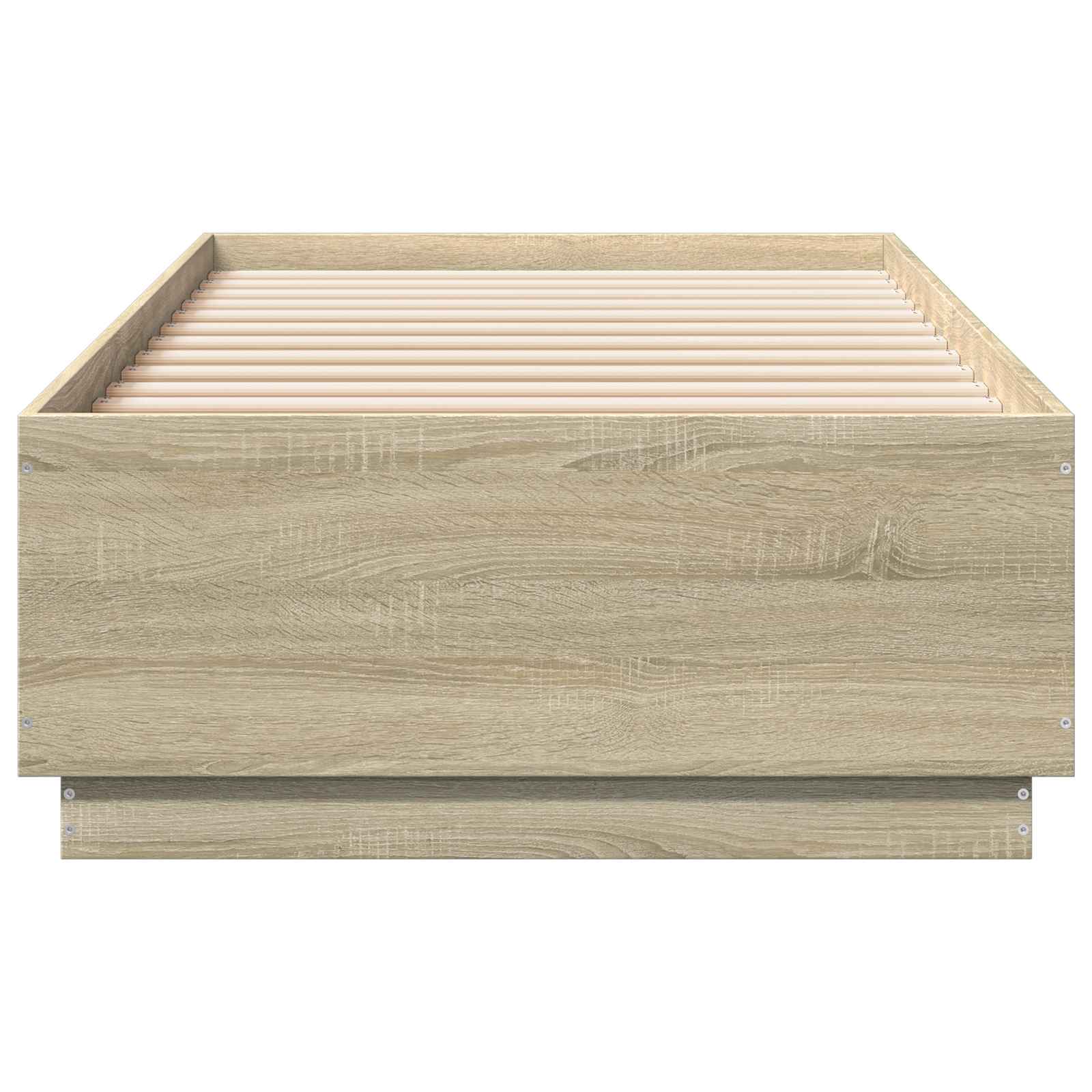 Letto con LED Rovere Sonoma 80 x 200 cm Legno ingegnerizzato | homemem39