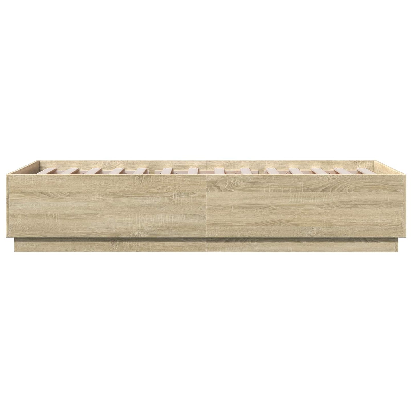 Letto con LED Rovere Sonoma 80 x 200 cm Legno ingegnerizzato | homemem39