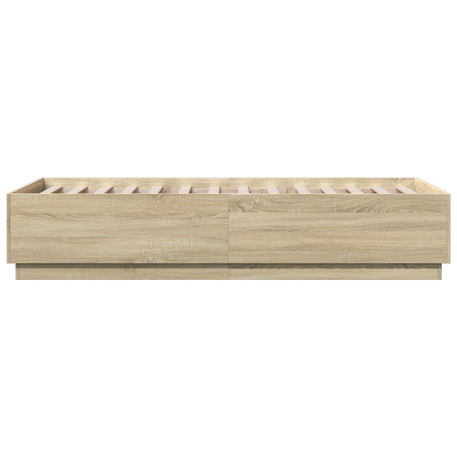 Letto con LED Rovere Sonoma 80 x 200 cm Legno ingegnerizzato | homemem39
