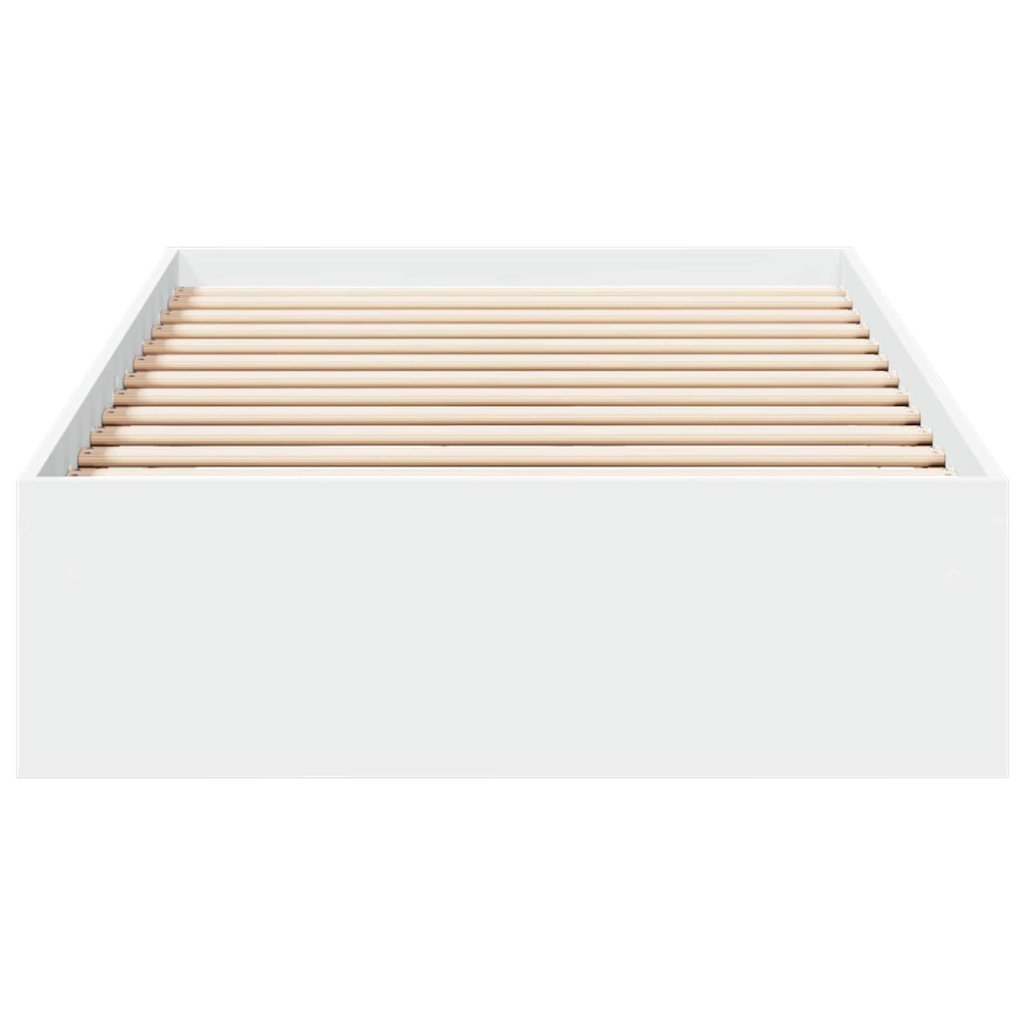 Telaio del letto con storage con cassetto Bianco 80 x 200 cm | homemem39