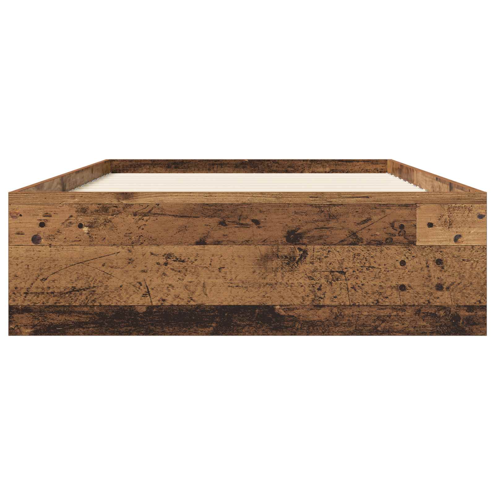 Telaio del letto con storage Legno antico 80 x 200 cm | homemem39