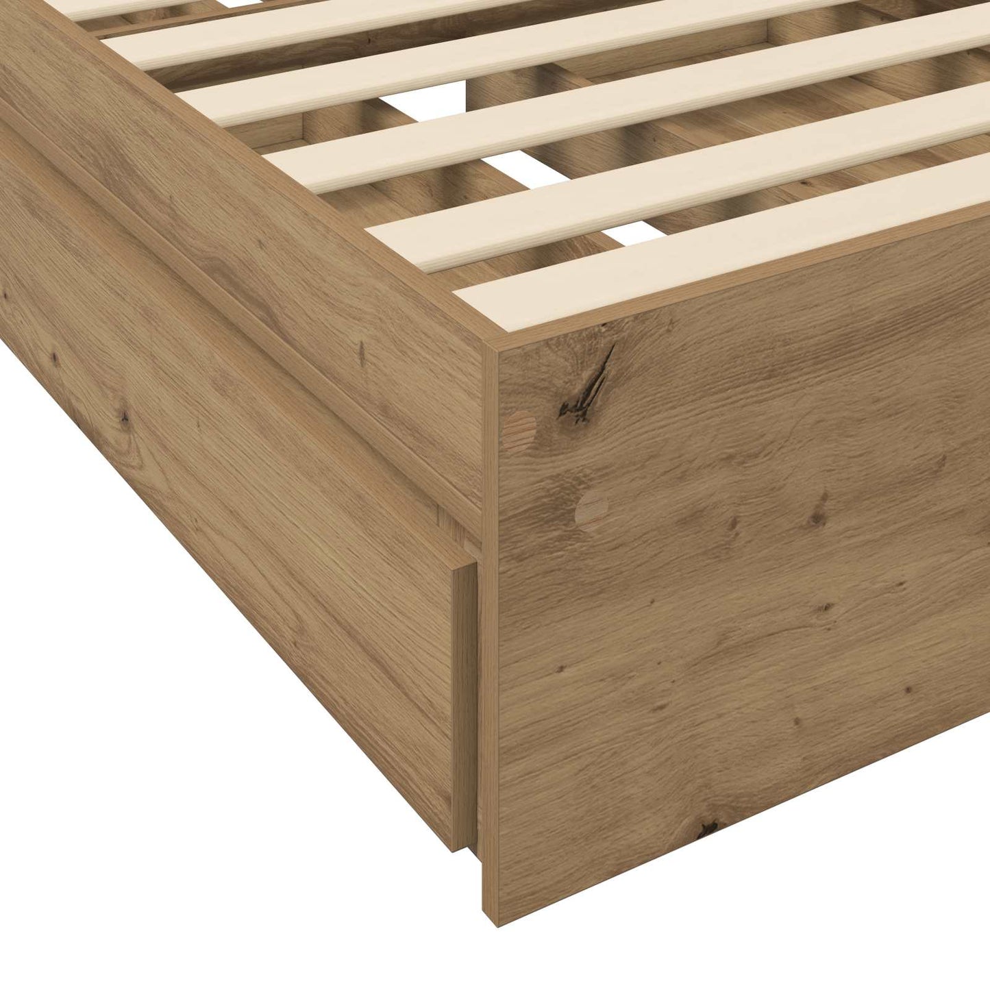 Telaio del letto con storage Rovere Artigianale 80 x 200 cm | homemem39