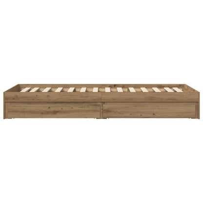 Telaio del letto con storage Rovere Artigianale 80 x 200 cm | homemem39