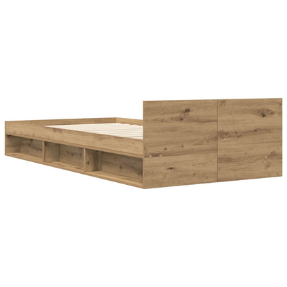 Telaio del letto con storage Rovere Artigianale 80 x 200 cm | homemem39