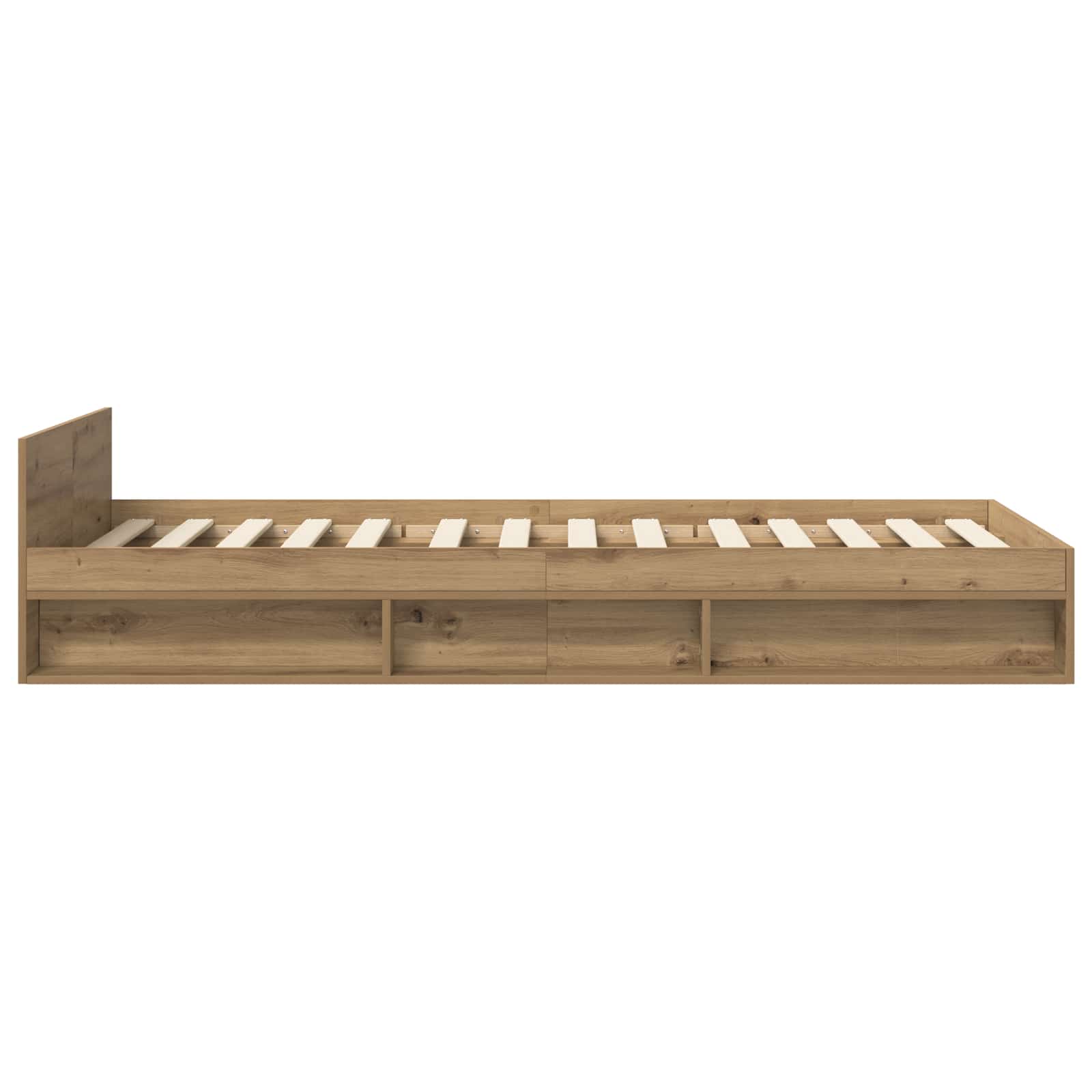 Telaio del letto con storage Rovere Artigianale 80 x 200 cm | homemem39