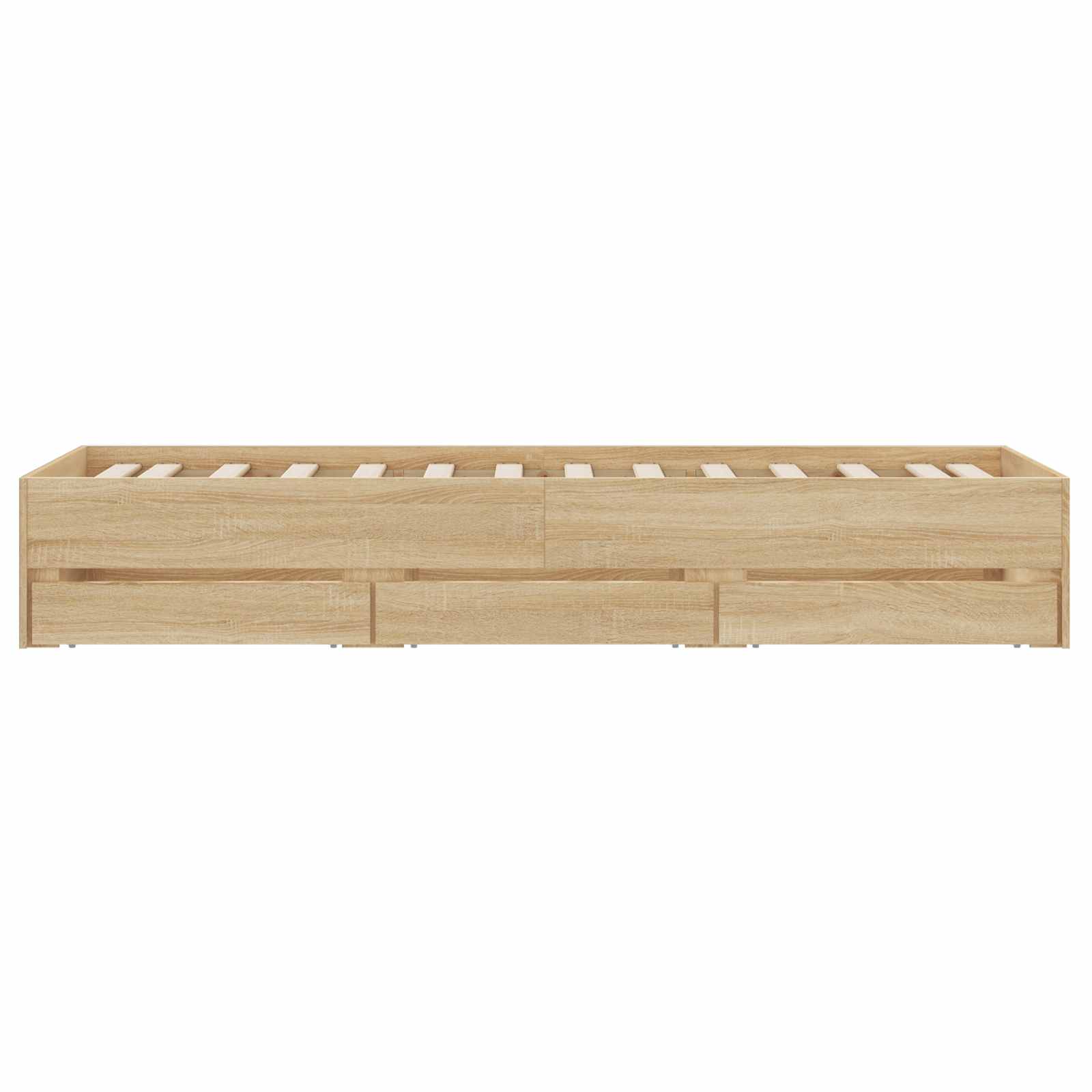 Telaio del letto con storage Rovere Sonoma 80 x 200 cm | homemem39
