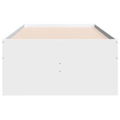 Telaio del letto con storage con cassetto Bianco 80 x 200 cm | homemem39