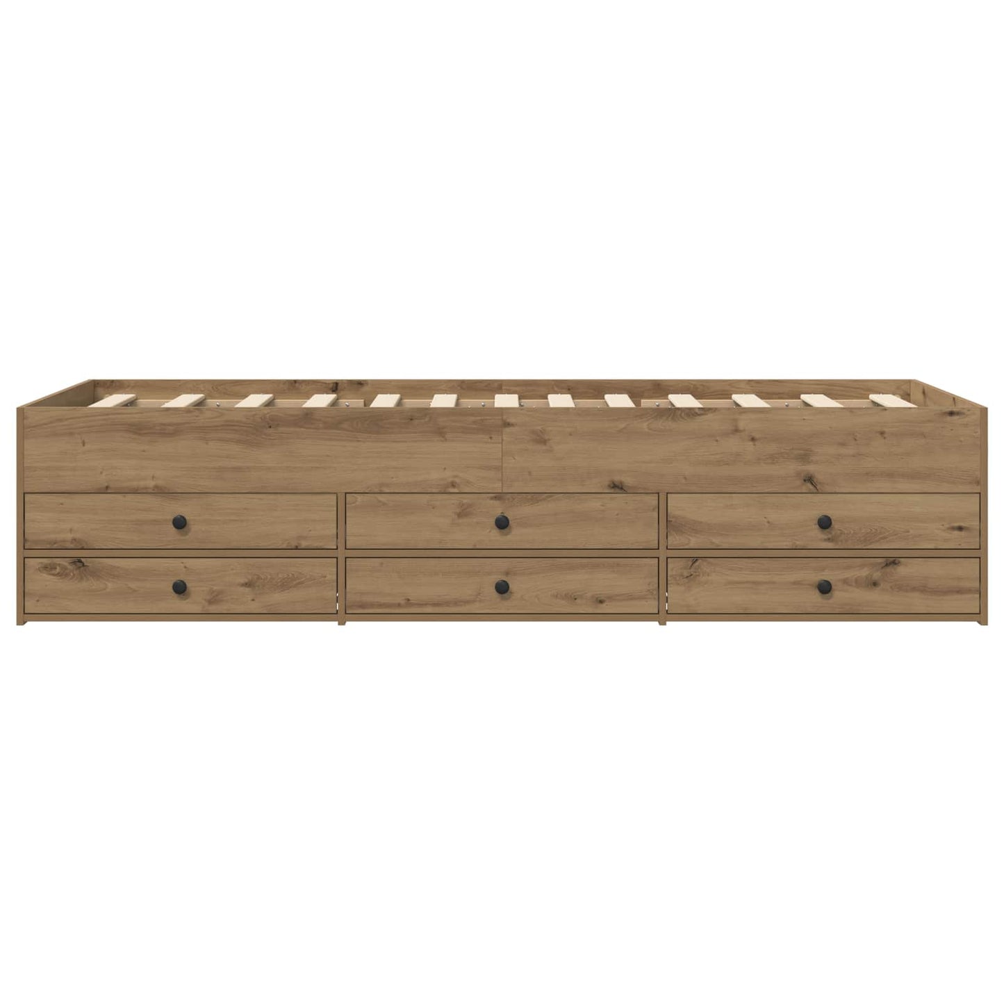 Telaio del letto con storage Rovere Artigianale 80 x 200 cm | homemem39