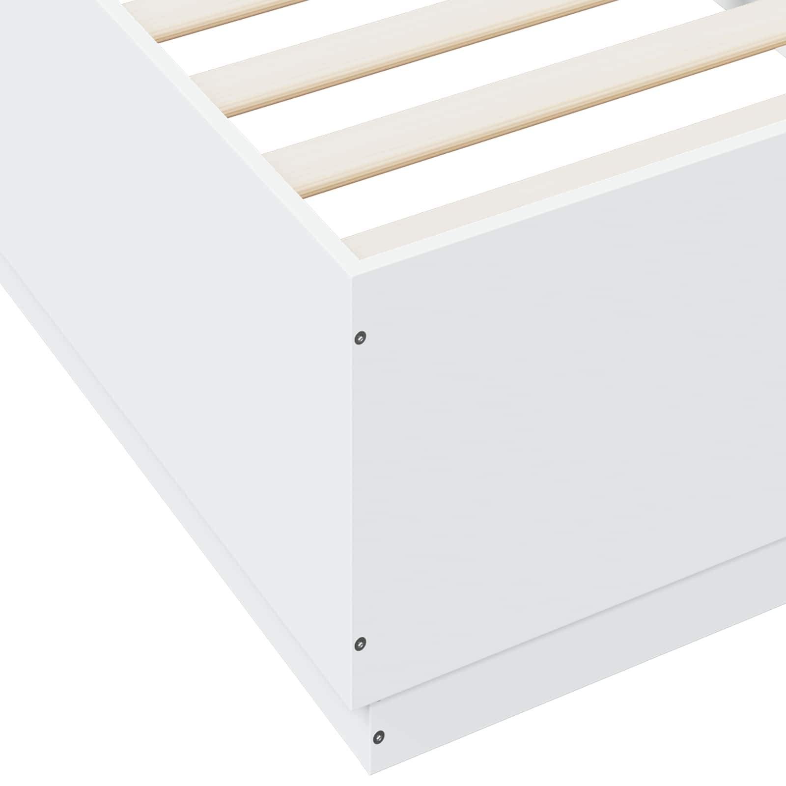 Struttura del letto Bianco 80 x 200 cm Legno ingegnerizzato | homemem39