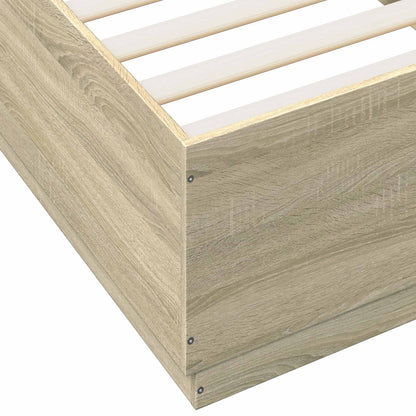 Struttura del letto Rovere Sonoma 80 x 200 cm | homemem39