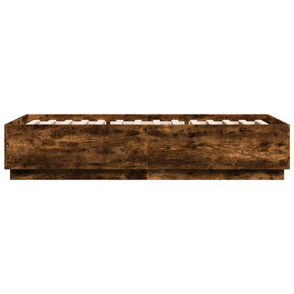Struttura del letto Rovere Fumo 80 x 200 cm | homemem39