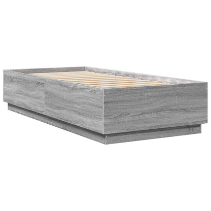 Struttura del letto Sonoma grigio 80 x 200 cm | homemem39