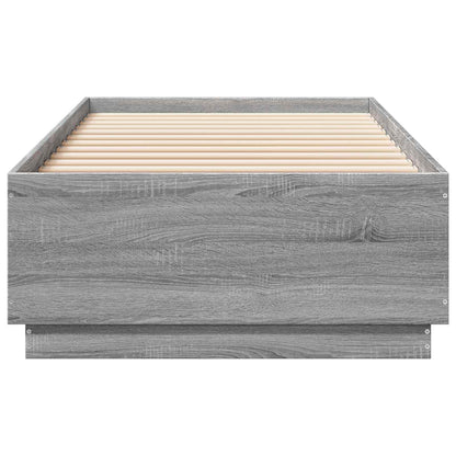 Struttura del letto Sonoma grigio 80 x 200 cm | homemem39