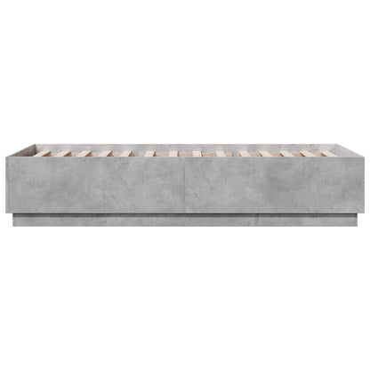 Struttura del letto Grigio Cemento 80 x 200 cm | homemem39