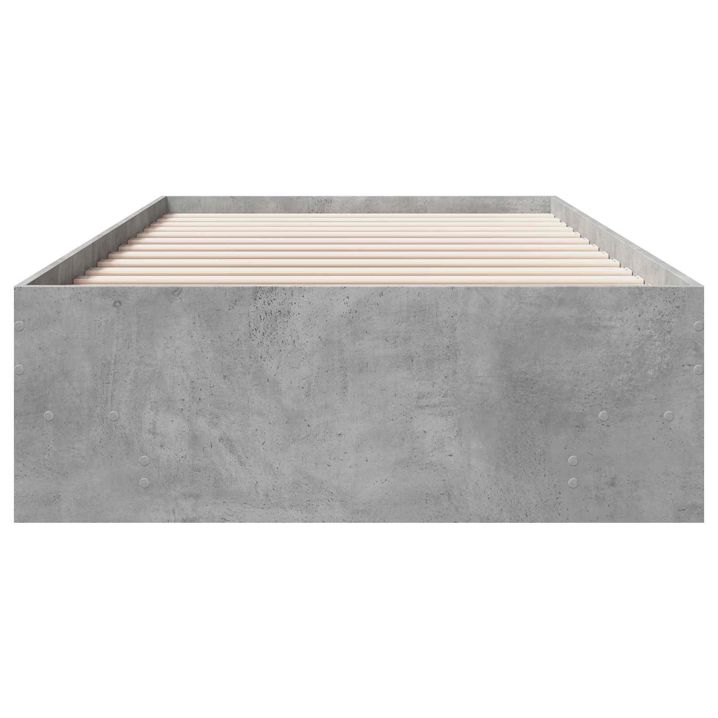 Struttura del letto con lo scaffale Sonoma grigio 80 x 200 cm | homemem39