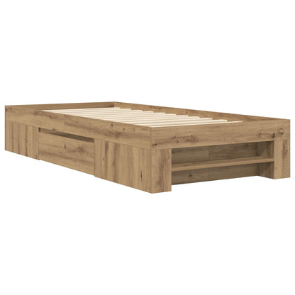 Telaio del letto con storage Rovere Artigianale 80 x 200 cm | homemem39