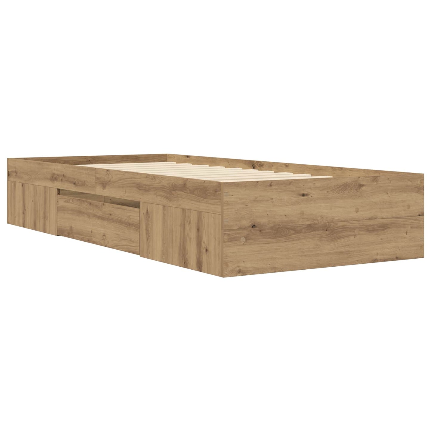 Telaio del letto con storage Rovere Artigianale 80 x 200 cm | homemem39