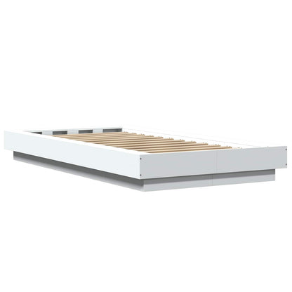 Struttura letto a pavimento Bianco 80 x 210 cm | homemem39