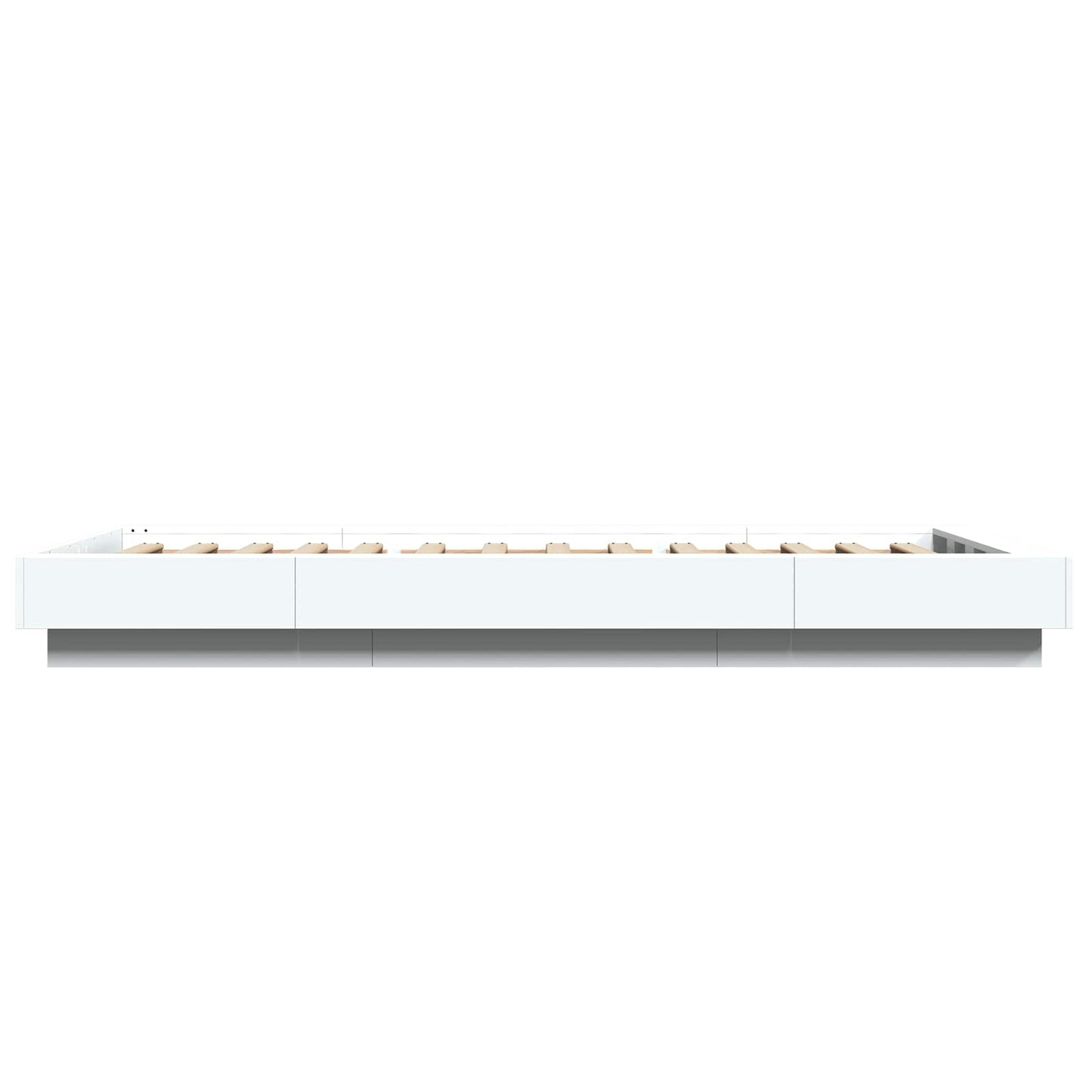 Struttura letto a pavimento Bianco 80 x 210 cm | homemem39