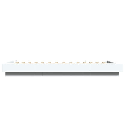 Struttura letto a pavimento Bianco 80 x 210 cm | homemem39