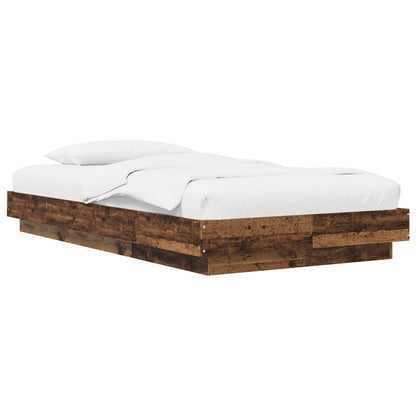 Struttura letto a pavimento Legno antico 80 x 210 cm | homemem39