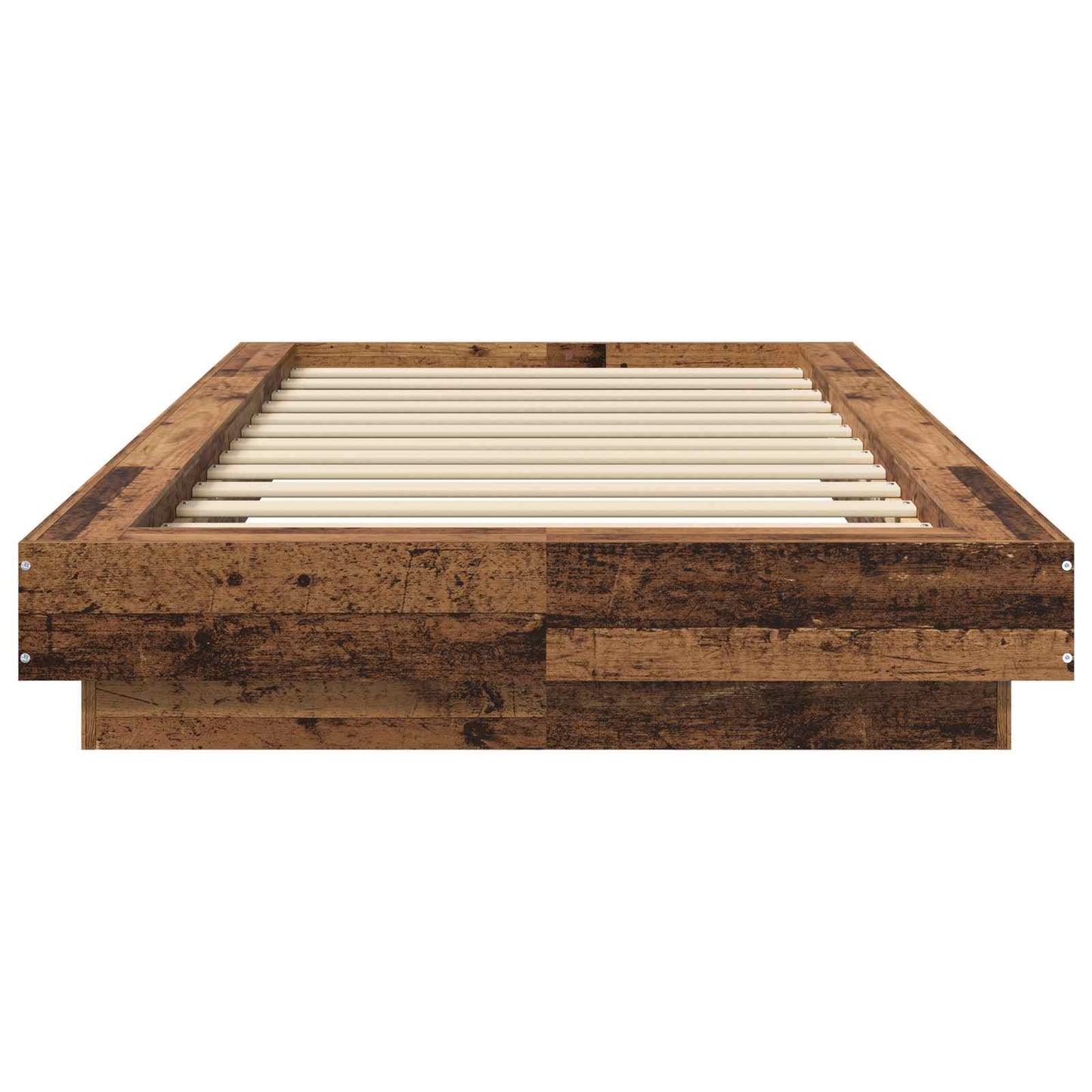 Struttura letto a pavimento Legno antico 80 x 210 cm | homemem39
