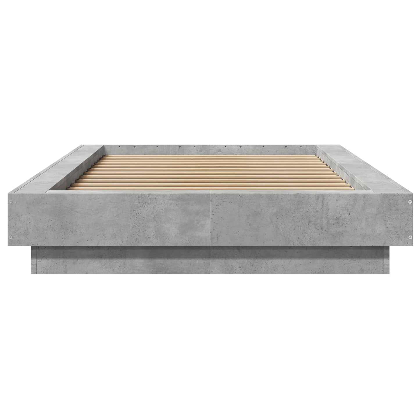 Struttura letto a pavimento Grigio Cemento 80 x 210 cm | homemem39