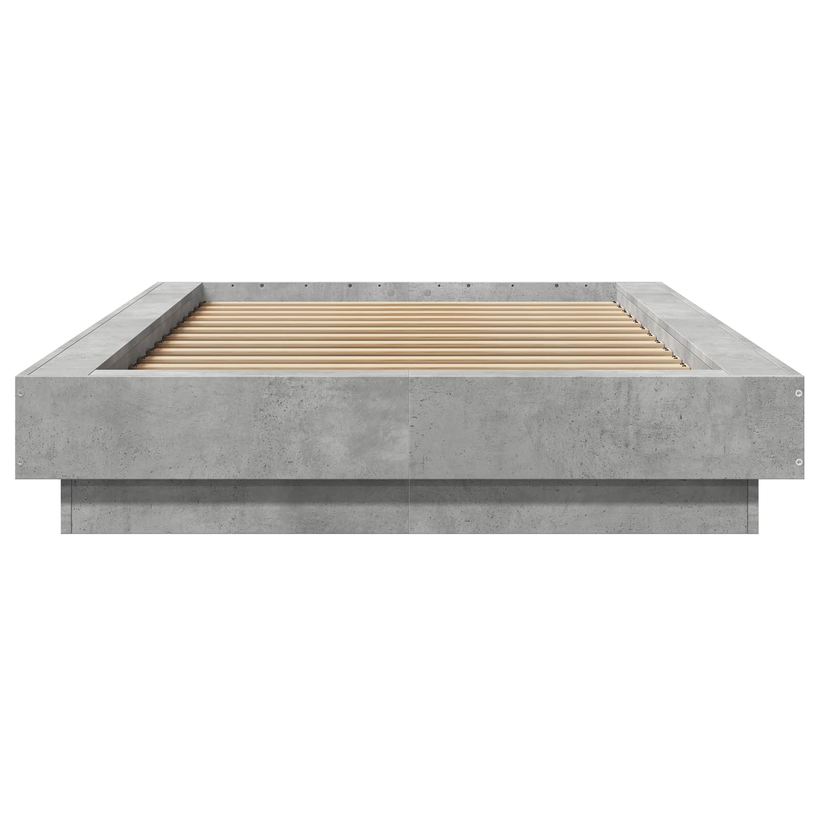 Struttura letto a pavimento Grigio Cemento 80 x 210 cm | homemem39