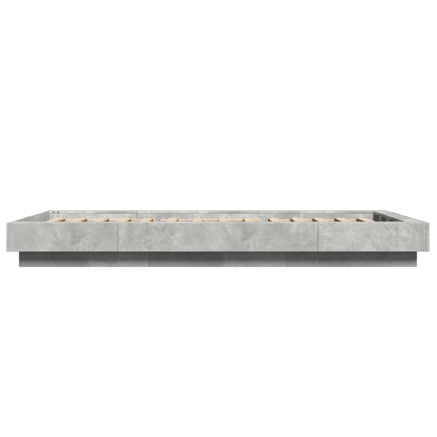 Struttura letto a pavimento Grigio Cemento 80 x 210 cm | homemem39