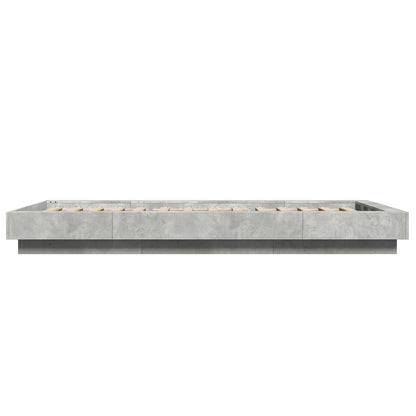Struttura letto a pavimento Grigio Cemento 80 x 210 cm | homemem39