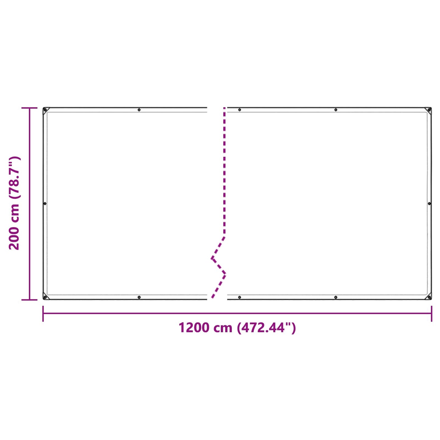 Copertura per Piante Trasparente 2 x 12 m PE | homemem39