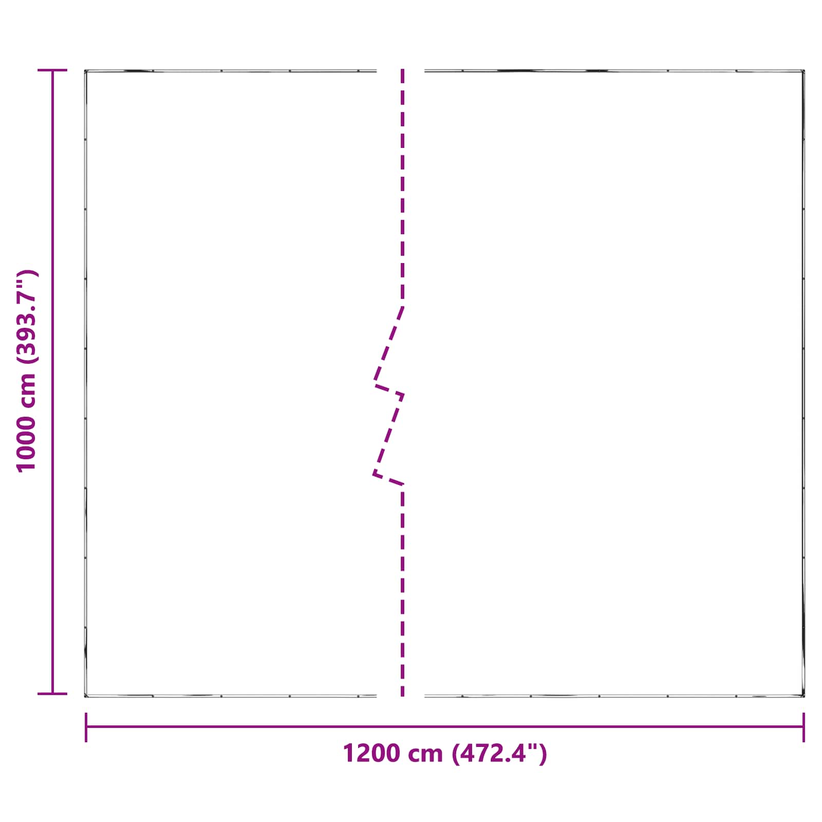 Copertura per Piante Trasparente 10 x 12 m PE | homemem39