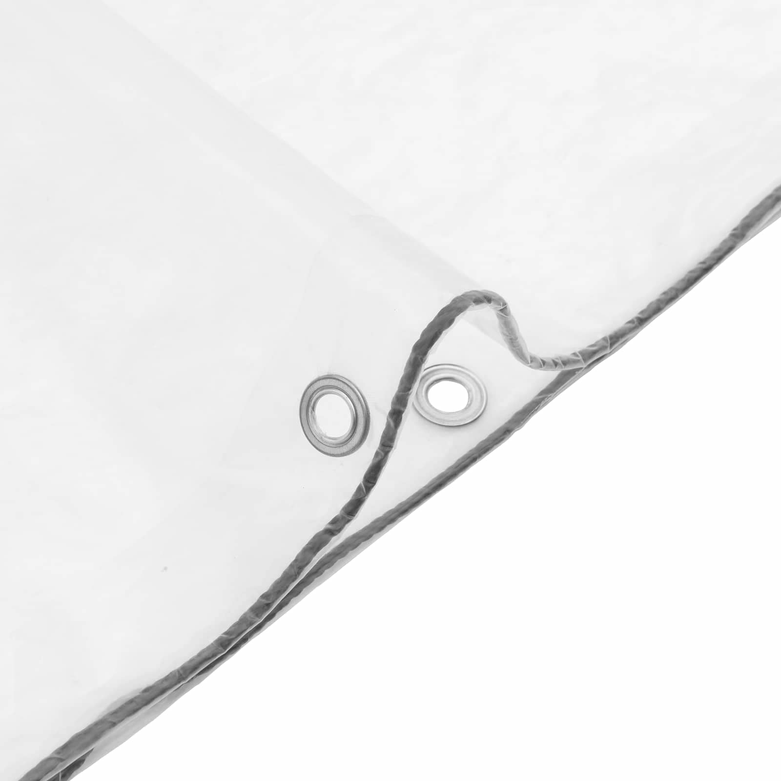 Telo con Occhielli Trasparente 7 x 4 m Polietilene | homemem39