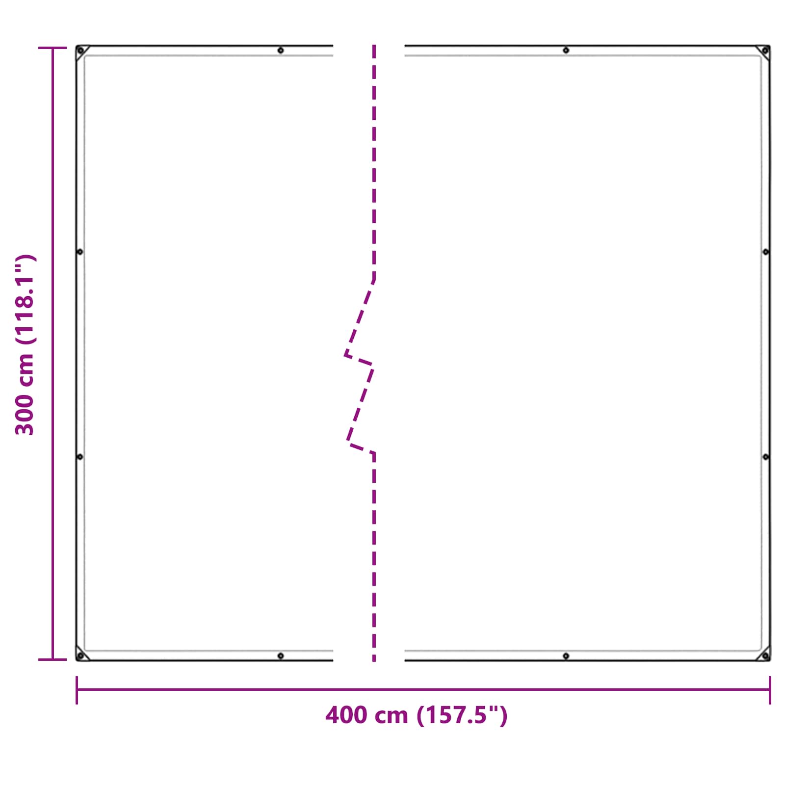 Copertura per Piante Trasparente 3 x 4 m PVC | homemem39